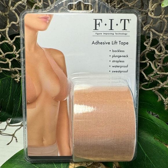NEW Breast Body Lift Tape Self Adhesive Cotton Fabric Roll NEUTRAL NUDE 2in wide - Picture 10 of 13